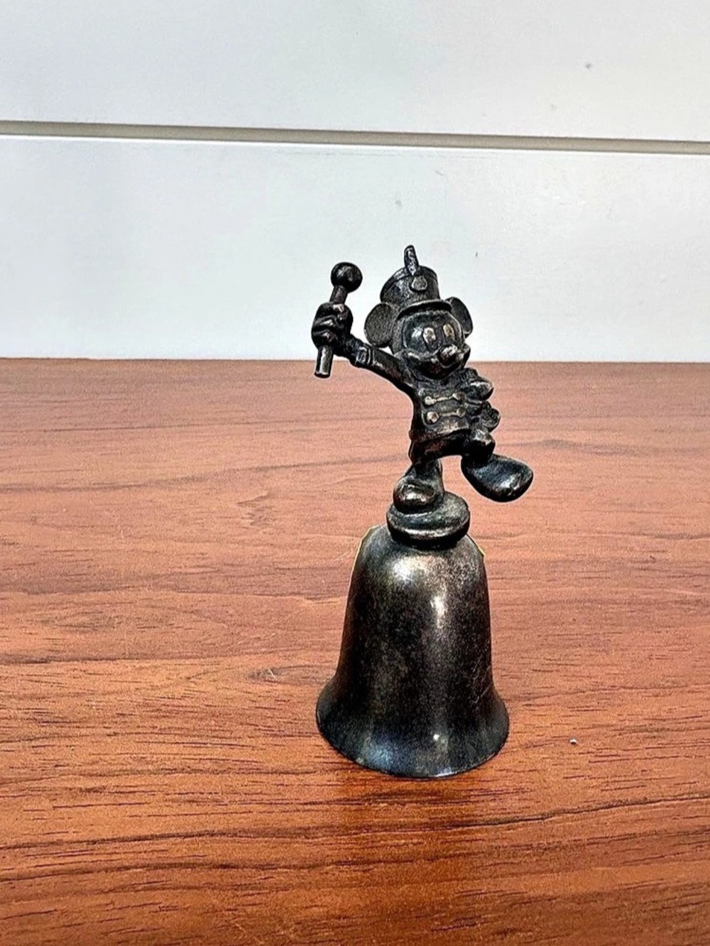 New England Collectors Society Disney Mickey Mouse Marching Band Leader Bell 80s